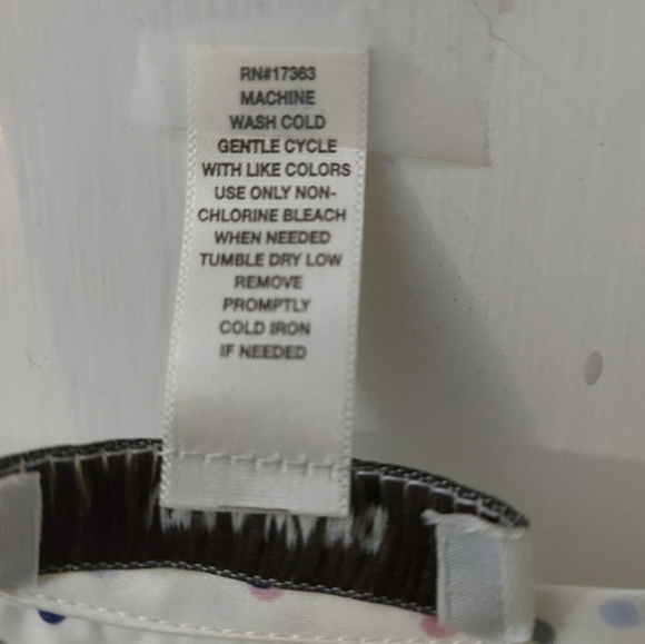 Vera Wang Bowtie Sleepwear Camisole Top - Picture 6 of 7